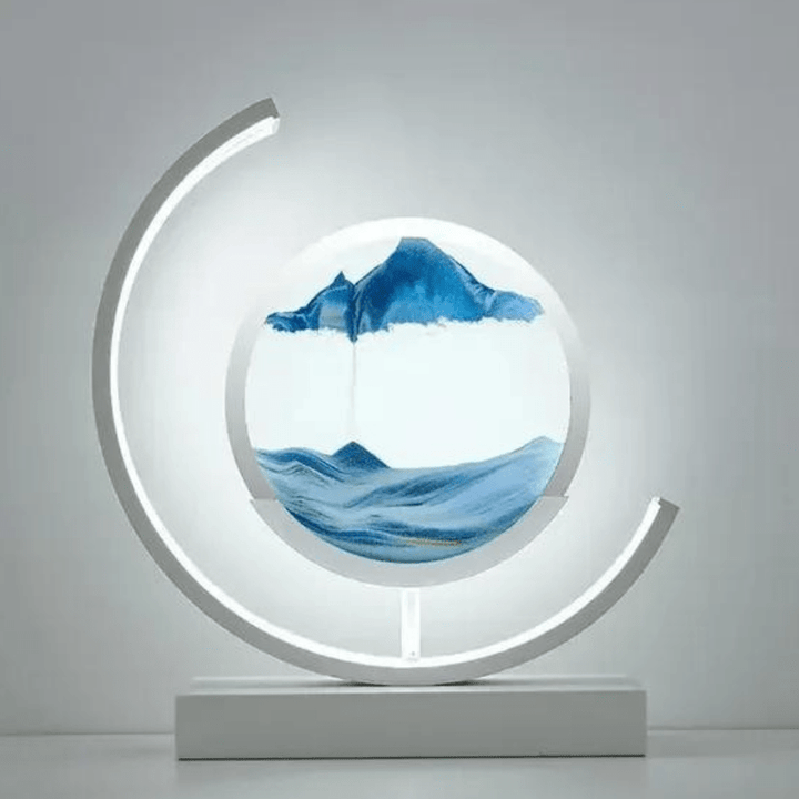 Mes lampes de chevet ® 0 blanche Lampe de chevet Sablier Glow