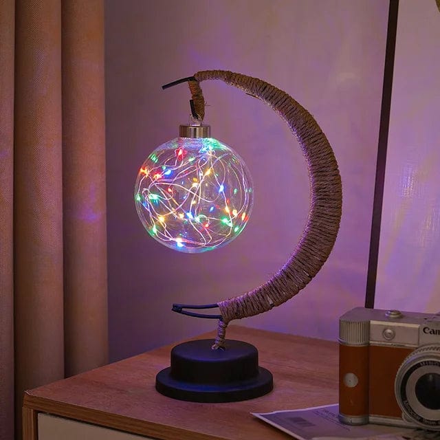 Mes lampes de chevet ® 0 Boule Multi Lampe de chevet "Étoile Brillante"