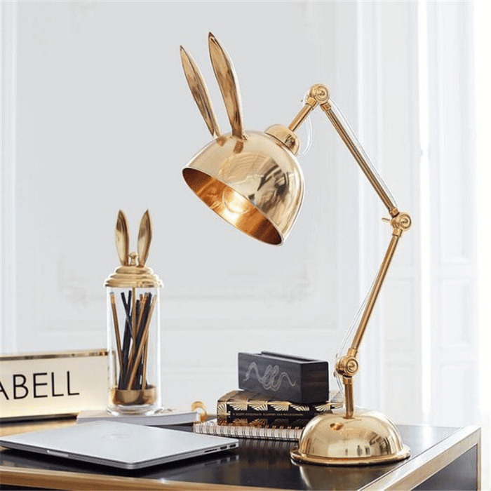 Mes lampes de chevet ® 0 Dorée Lampe de chevet Lapin Lumineux