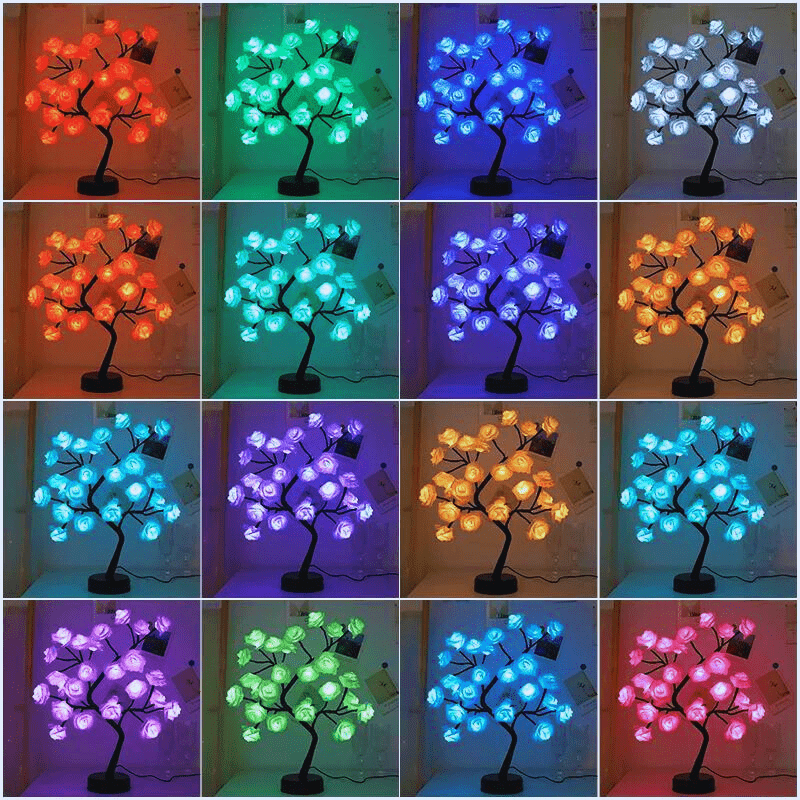 Mes lampes de chevet ® 0 multi Lampe de chevet "Arbre de Lumière"