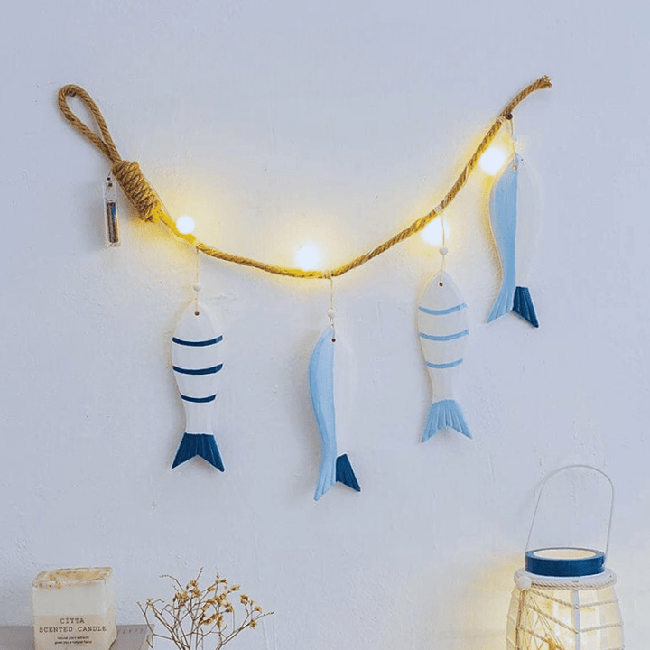 Mes lampes de chevet ® 4 poissons Lampe de chevet Bord de mer