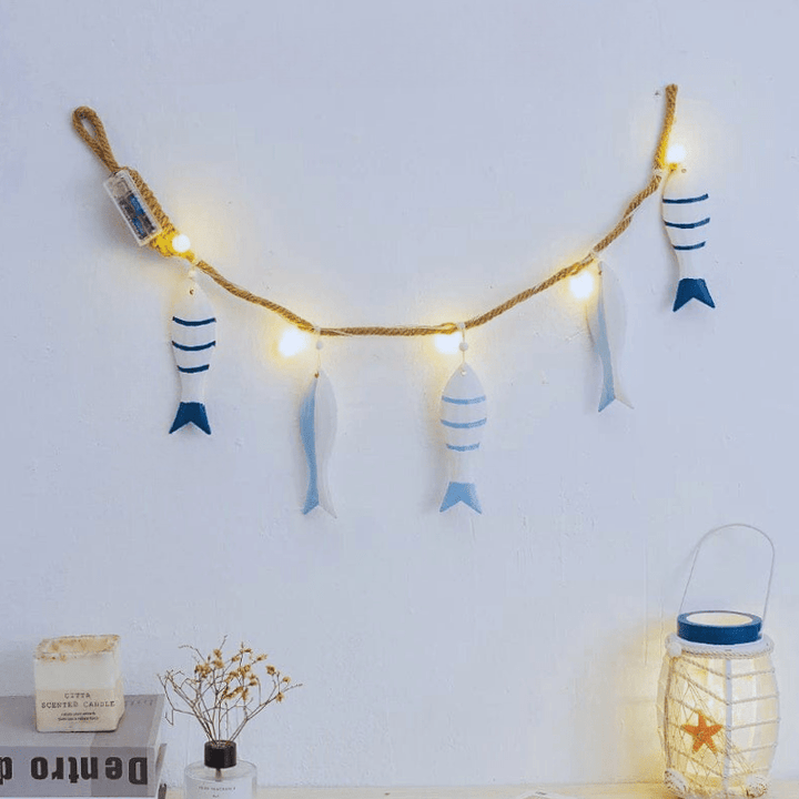 Mes lampes de chevet ® 5 poissons Lampe de chevet Bord de mer