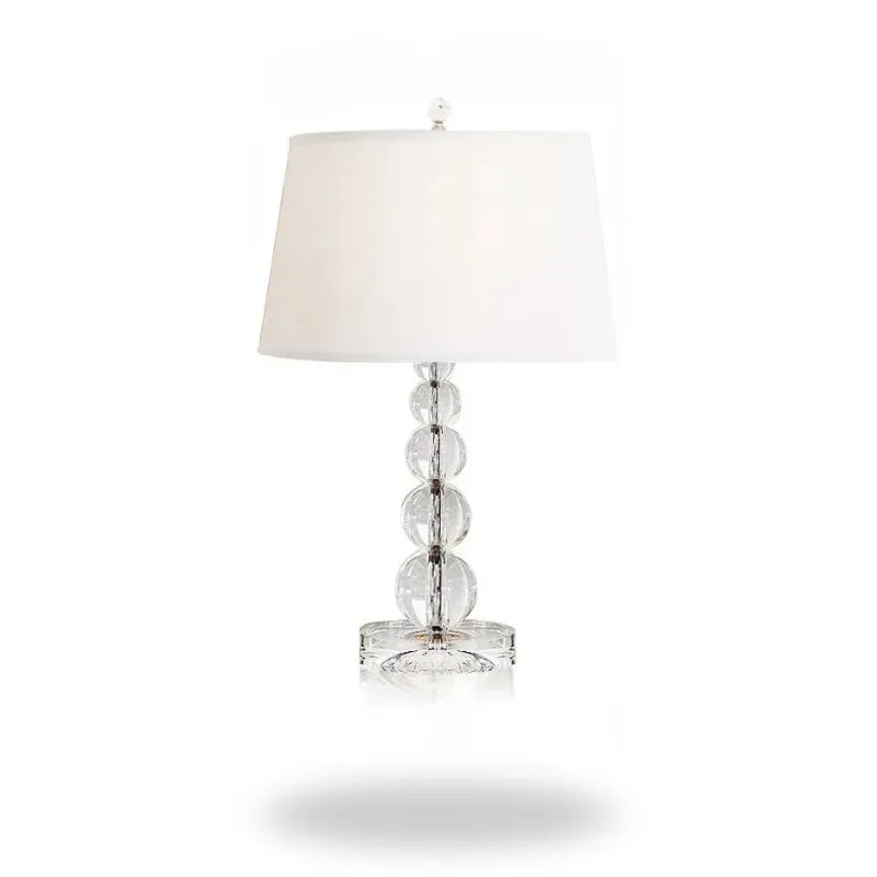 Lampe de chevet avec pied en cristal®Table de chevet avec lampe intégrée2
