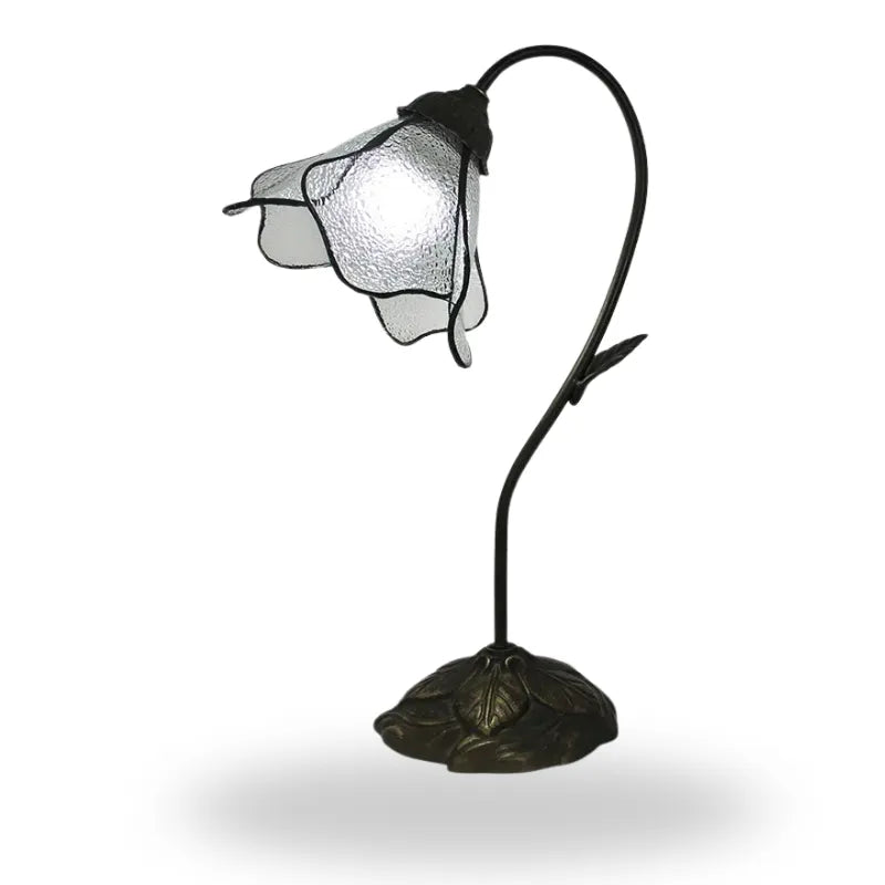 Lampe de chevet fleur de lotus®Table de chevet avec lampe intégrée3