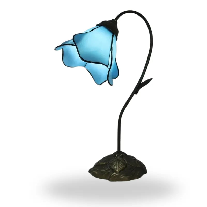 Lampe de chevet fleur de lotus®Table de chevet avec lampe intégrée4