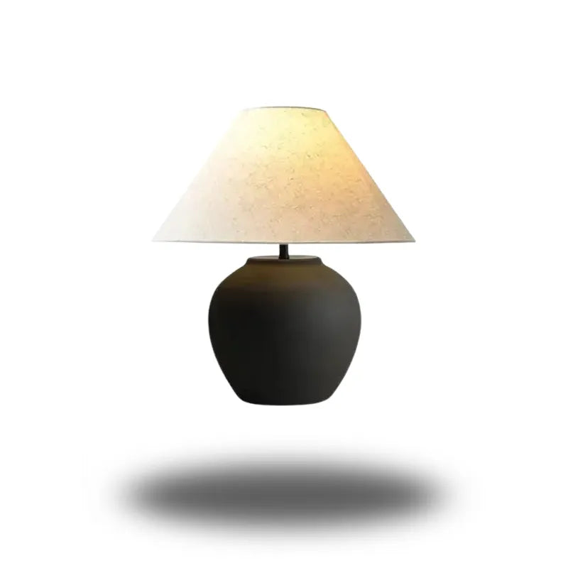 Lampe de chevet pied céramique®Table de chevet avec lampe intégrée5