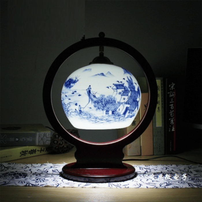 Mes lampes de chevet ® A Lampe de chevet vintage Japonais