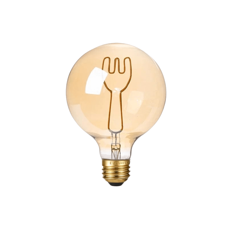 Mes lampes de chevet ® 🍴 Ampoule E27 personnalisée pour lampe de chevet