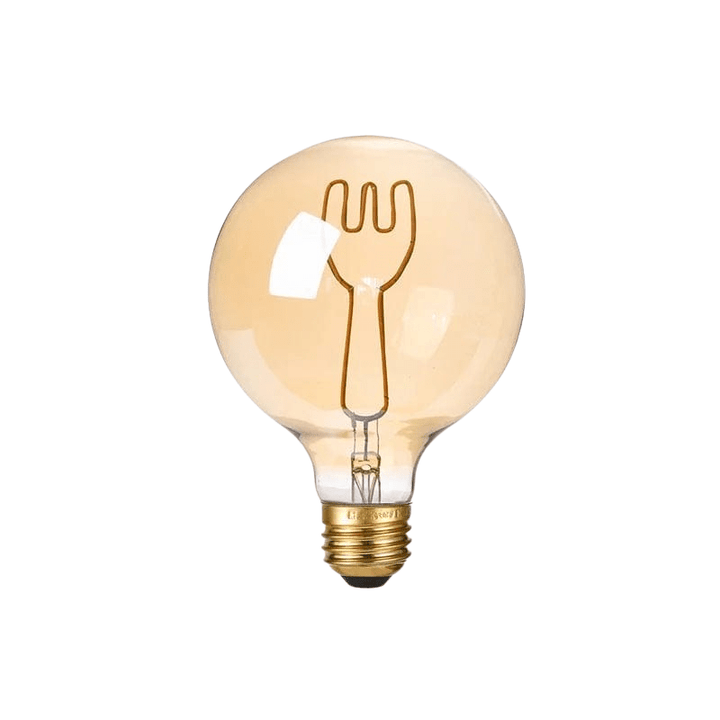 Mes lampes de chevet ® 🍴 Ampoule E27 personnalisée pour lampe de chevet