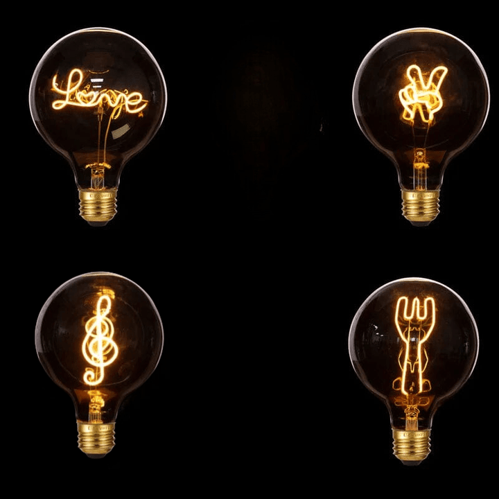 Mes lampes de chevet ® Ampoule E27 personnalisée pour lampe de chevet