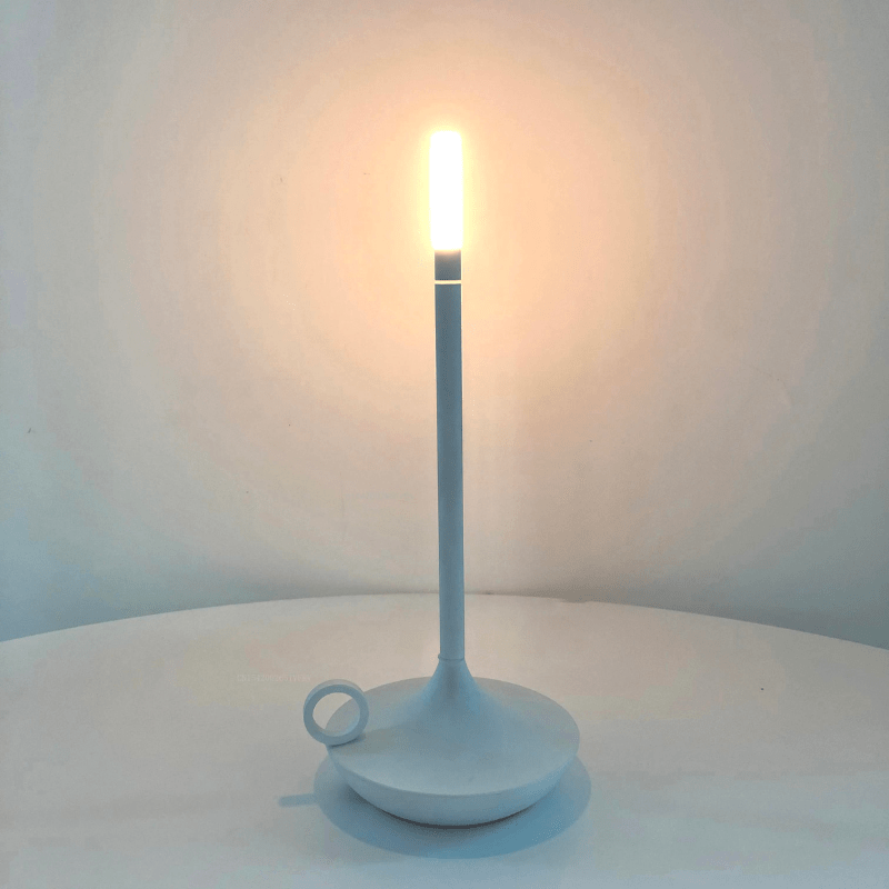 Ma boutique Blanc Lampe de Chevet Bougie