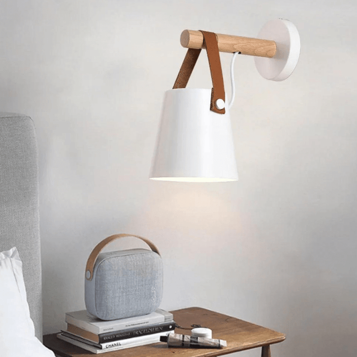 Mes lampes de chevet ® Blanc Lampe de chevet Murale Scandinave