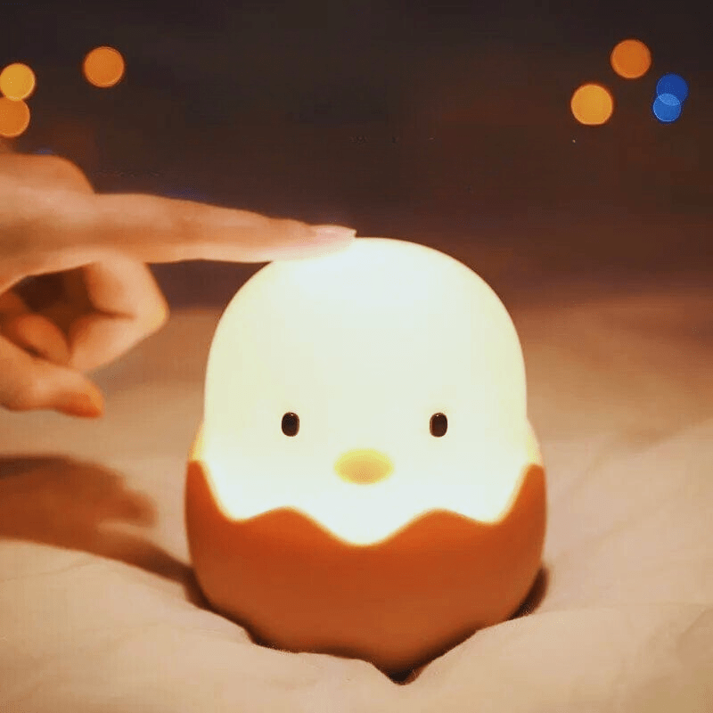 Mes lampes de chevet ® blanc Lampe de chevet poussin