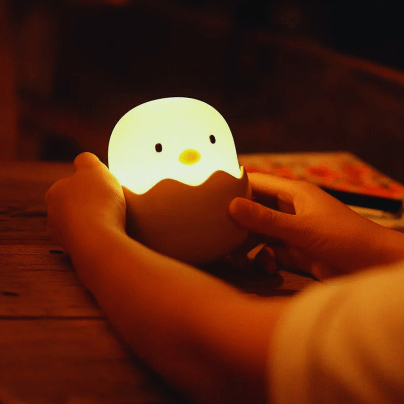 Mes lampes de chevet ® blanc Lampe de chevet poussin