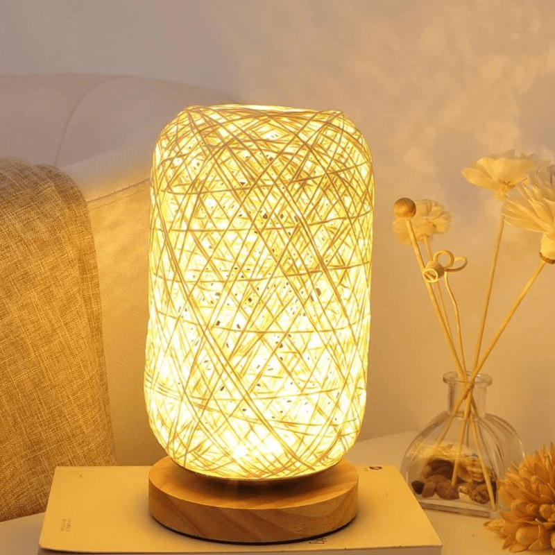 Mes lampes de chevet ® Blanc / Lumière Chaude Lampe De Chevet Bohème