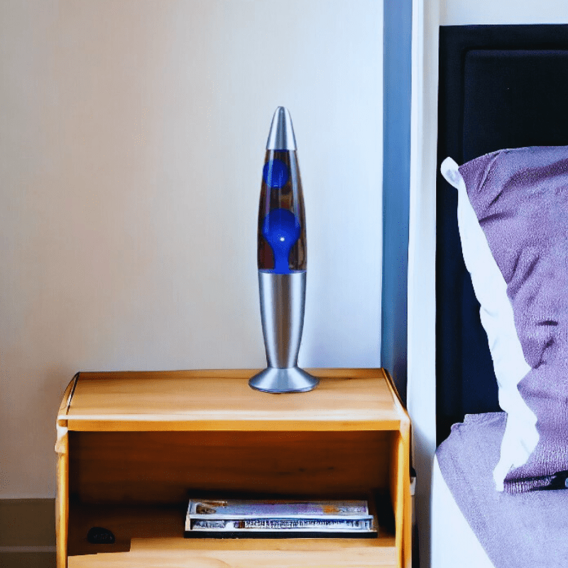 Mes lampes de chevet ® Bleu Lampe De Lave