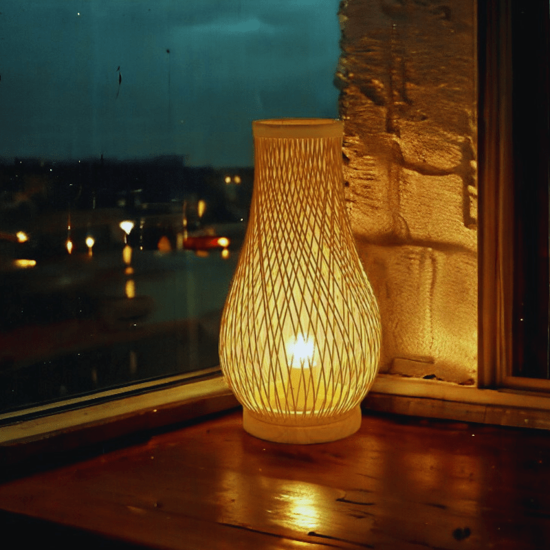 Mes lampes de chevet ® bois Lampe de chevet haute bohème