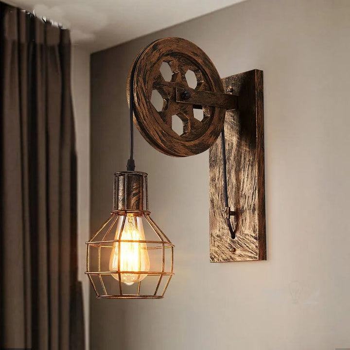 Ma boutique Bronze Lampe de chevet style industriel