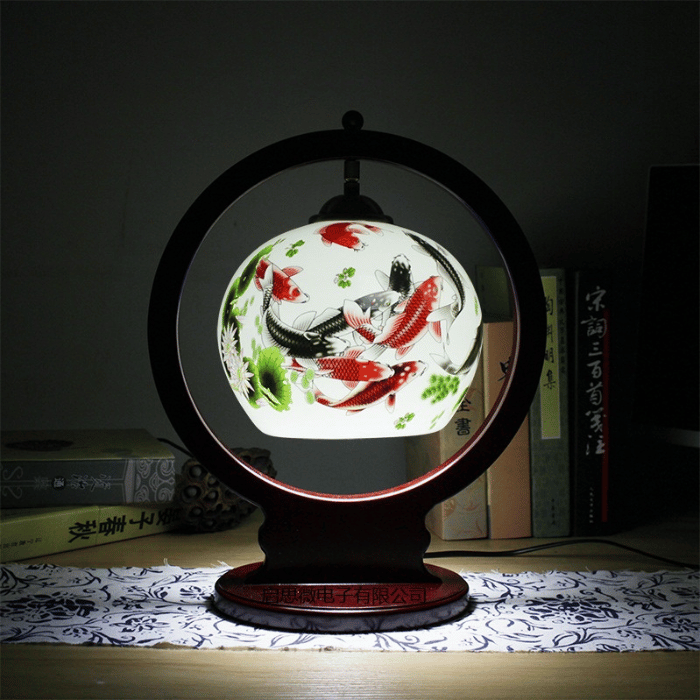 Mes lampes de chevet ® C Lampe de chevet vintage Japonais