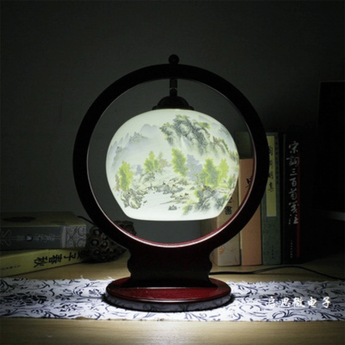 Mes lampes de chevet ® D Lampe de chevet vintage Japonais