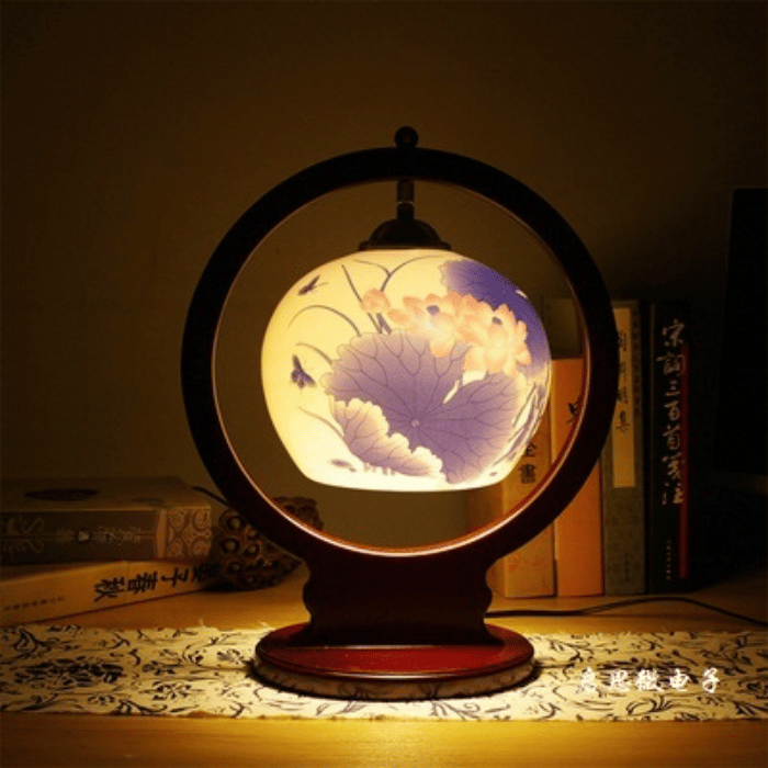 Mes lampes de chevet ® E Lampe de chevet vintage Japonais