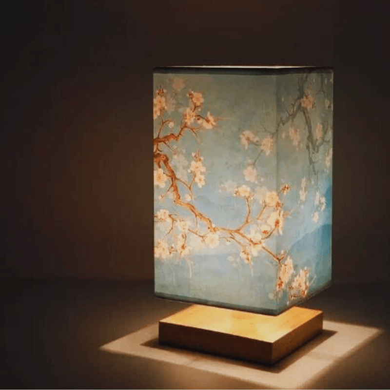 Mes lampes de chevet ® F Lampe de chevet japonaise vintage