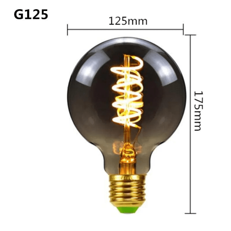Mes lampes de chevet ® G125  220V / 4W 220V Ampoule fumée pour lampe de chevet