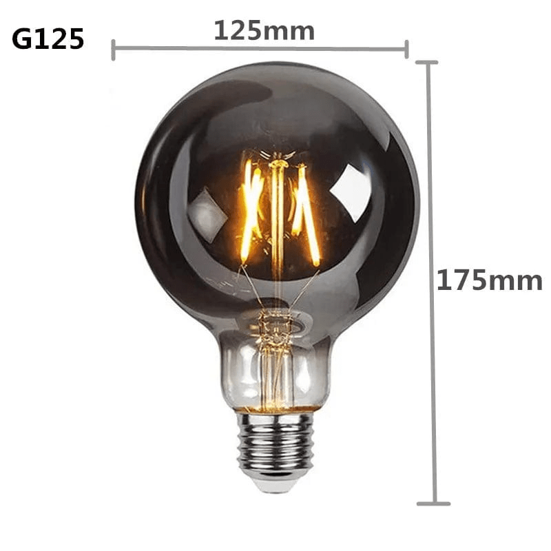 Mes lampes de chevet ® G125 220V / 4W 220V Ampoule fumée pour lampe de chevet