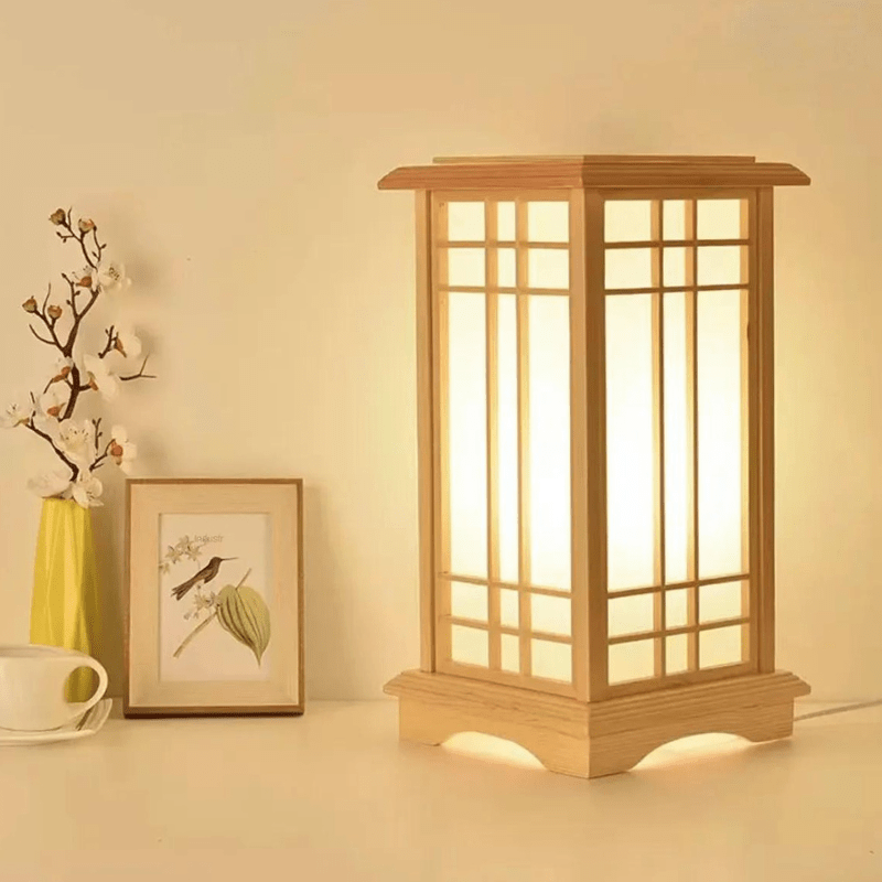 Mes lampes de chevet ® H45cm l25cm Lampe De Chevet Naturelle