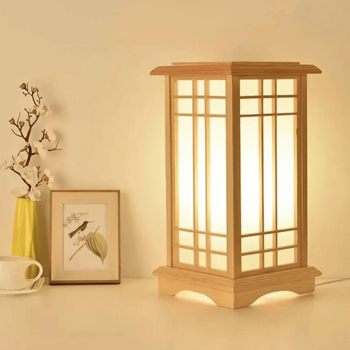 Mes lampes de chevet ® H45cm l25cm Lampe De Chevet Naturelle