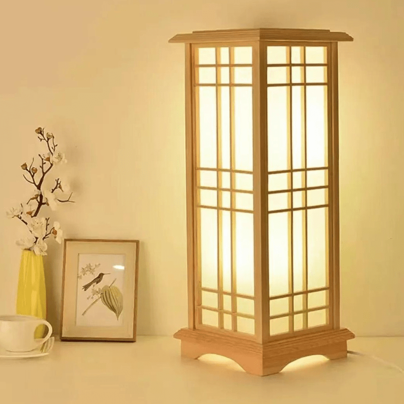 Mes lampes de chevet ® H60cm l25cm Lampe De Chevet Naturelle