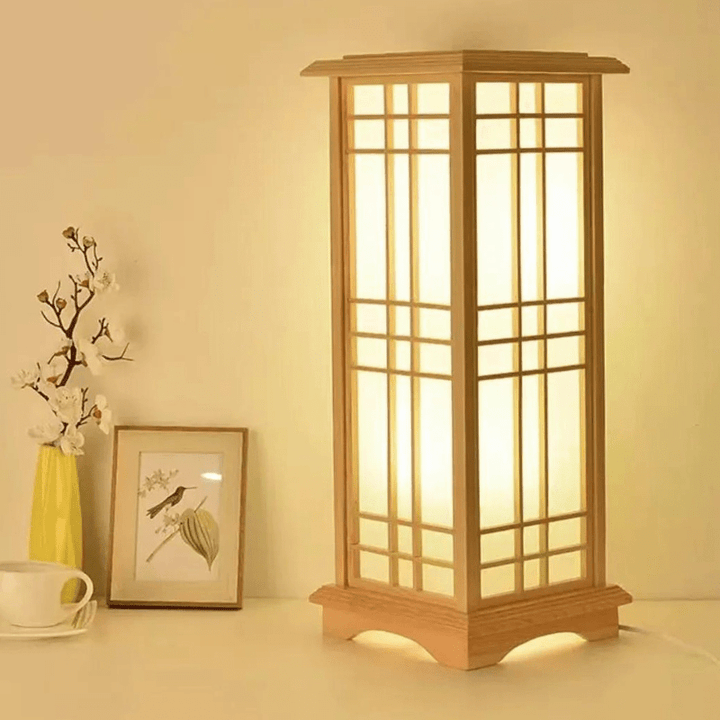 Mes lampes de chevet ® H60cm l25cm Lampe De Chevet Naturelle