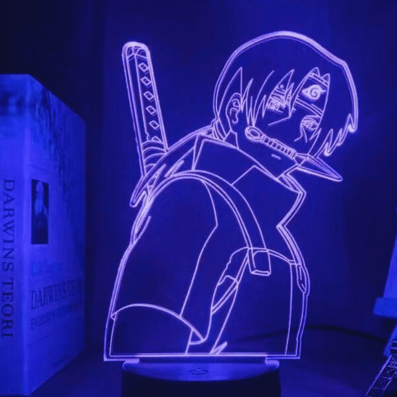 Mes lampes de chevet ® Itachi Kunai Lampe de chevet Naruto