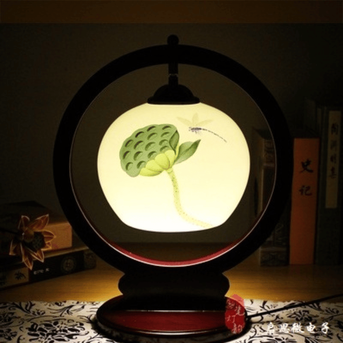 Mes lampes de chevet ® K Lampe de chevet vintage Japonais