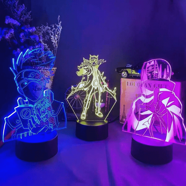 Mes lampes de chevet ® Lampe de chevet Naruto