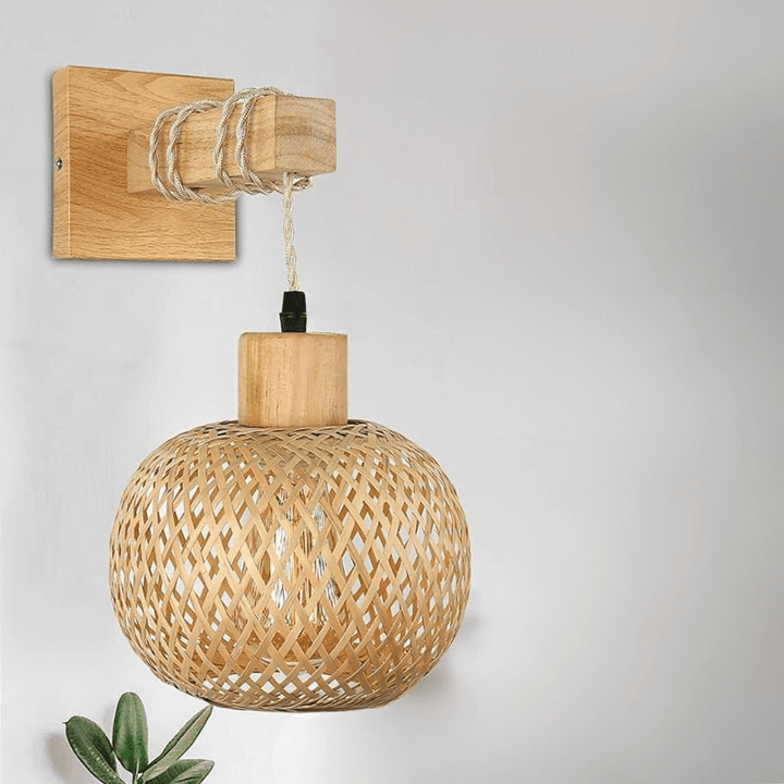 Mes lampes de chevet ® Lumière Chaude (2700-3500K) Lampe de chevet Osier