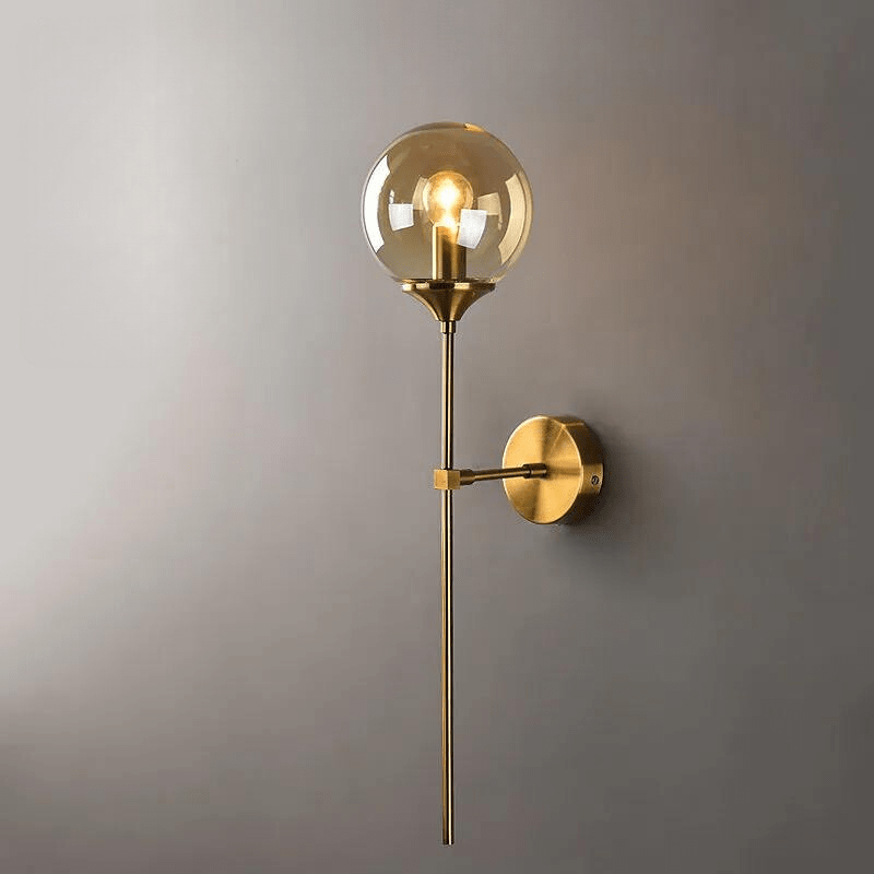 Ma boutique Marron Lampe de Chevet Tian