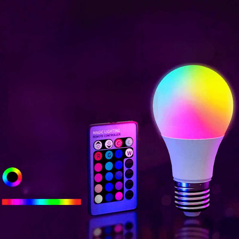 Mes lampes de chevet ® multi Ampoule RGB pour lampe de chevet