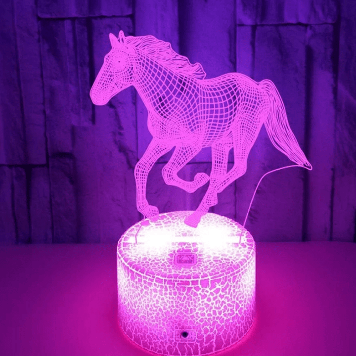Mes lampes de chevet ® multi Lampe de chevet cheval galop