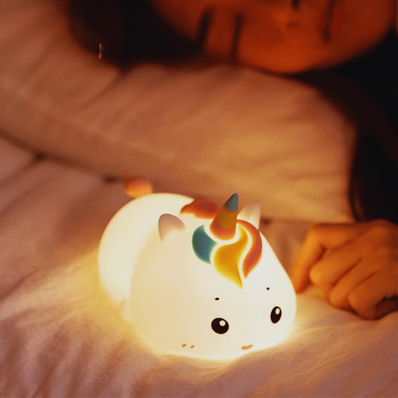 Mes lampes de chevet ® multi Lampe de chevet licorne silicone