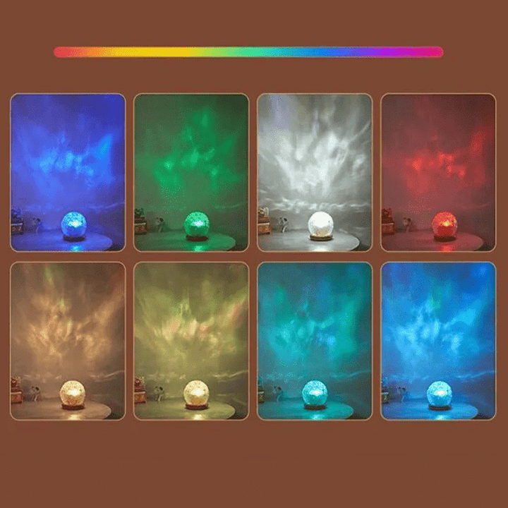 Mes lampes de chevet ® multi Lampe de chevet ondulation d'eau