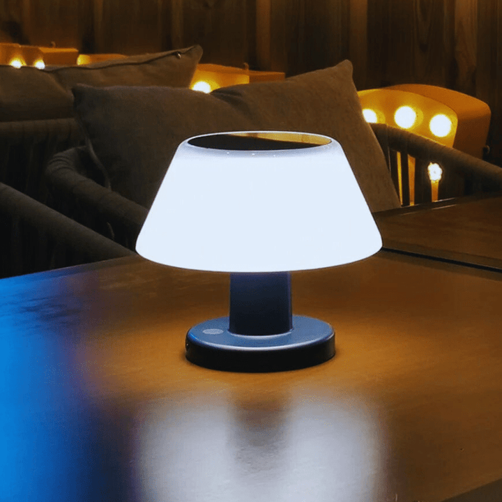 Mes lampes de chevet ® noir-blanc Lampe de chevet solaire