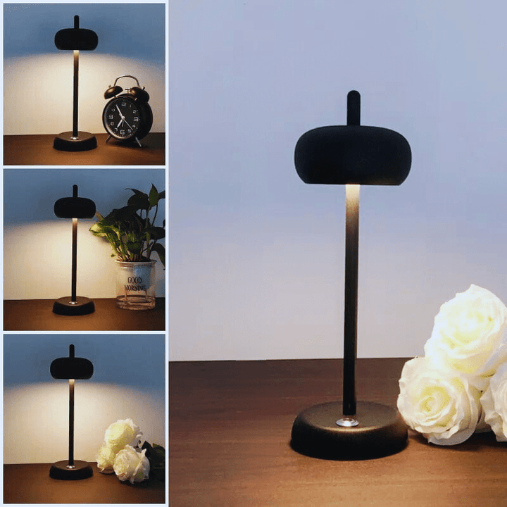 Mes lampes de chevet ® noir Lampe de chevet design circulaire