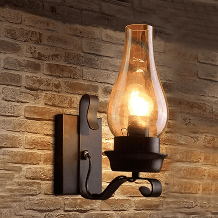 Ma boutique Noir Lampe de Chevet Industrielle