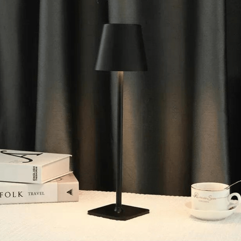 Ma boutique Noir Lampe de chevet sur pied