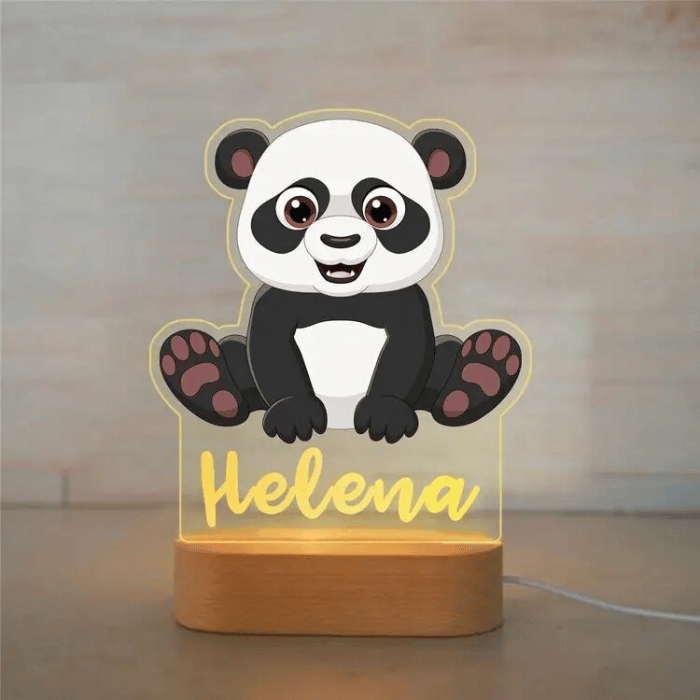 Mes lampes de chevet ® Panda Lampe de chevet PersoLux