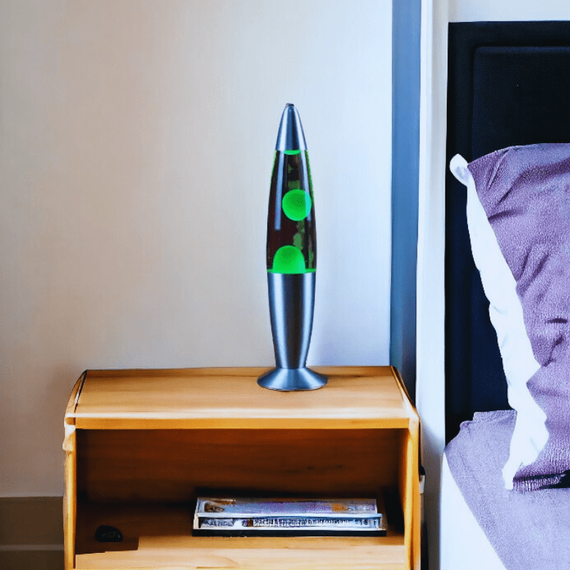 Mes lampes de chevet ® Vert Lampe De Lave