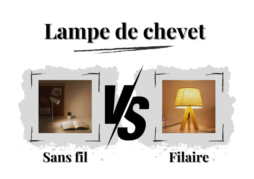 Lampes de chevet sans fil ou filaires : laquelle est la meilleure ?