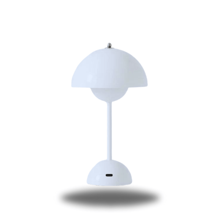 Mes lampes de chevet ® blanc Lampe de chevet vintage champignon