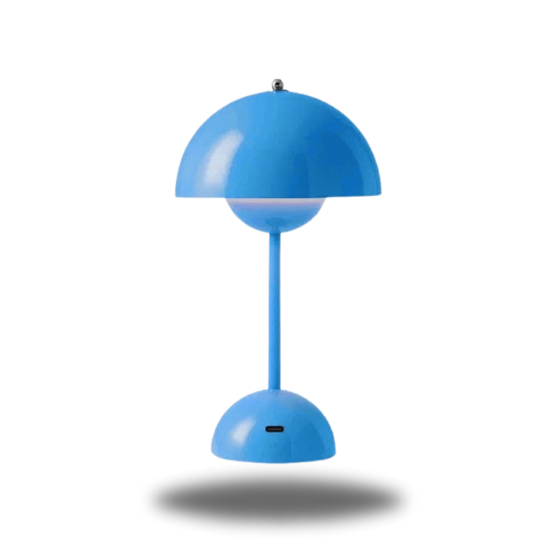 Mes lampes de chevet ® bleu Lampe de chevet vintage champignon